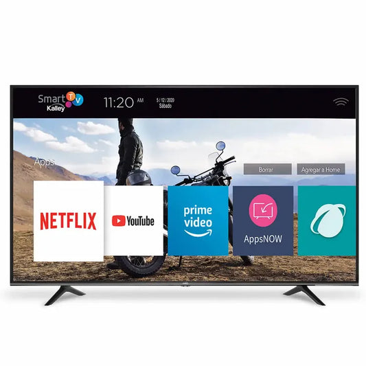 TV KALLEY 43" UHD LED Smart TV + BASE INSTALACION