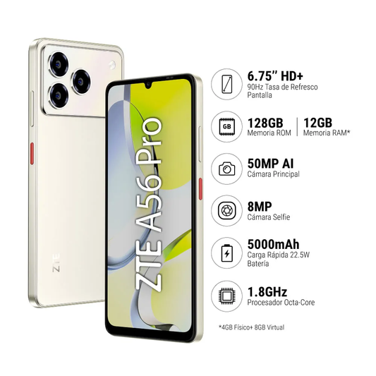 ZTE BLADE A56 PRO 128GB 4+8RAM